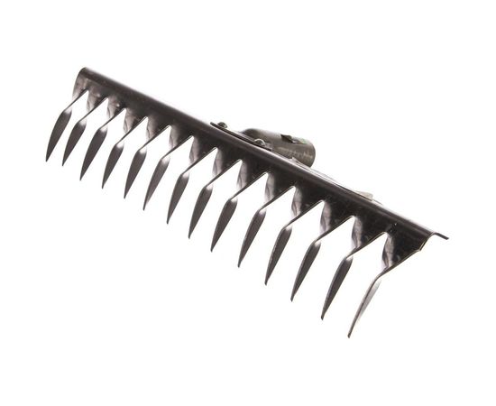 Витые грабли СИБРТЕХ 14 зубьев, 340 мм, нержавеющая сталь, без черенка 61759 