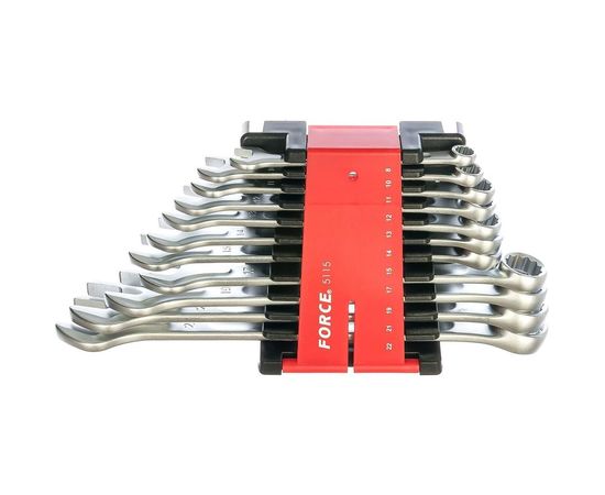 Набор комбинированных ключей FORCE 5115 8 - 22 мм 11 предметов 5115 