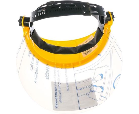 Защитный щиток с наголовным креплением РОСОМЗ НБТ1 ВИЗИОН start 413140 – изображение 4