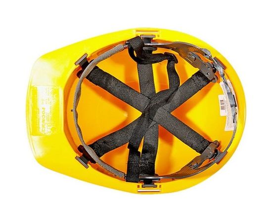 Защитная каска РОСОМЗ СОМЗ-55 FavoriT, жёлтая 75515 – изображение 4