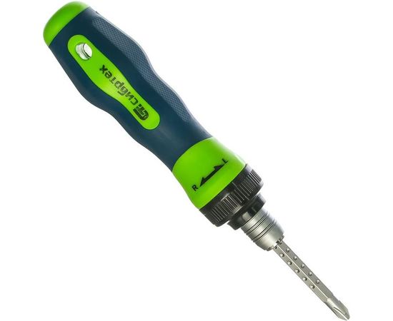 Реверсивная комбинированная отвертка СИБРТЕХ PH2/SL6 13368 – изображение 3