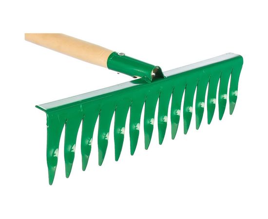 Садовые грабли с черенком РОСТОК 14 витых зубцов 421900-14 – изображение 3