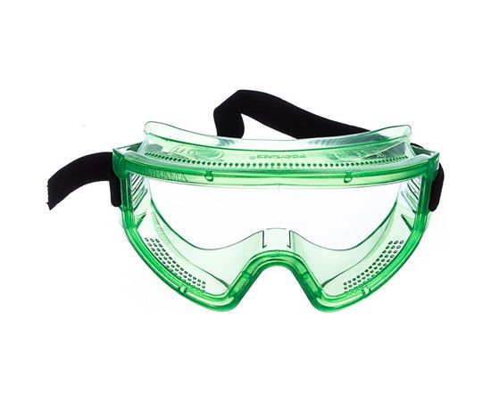 Закрытые защитные очки РОСОМЗ ЗП2 PANORAMA 30211 с прямой вентиляцией – изображение 3