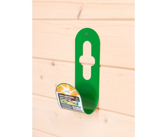 Крюк-держатель шланга для воды ЧУДЕСНЫЙ САД WH-02 темно-зеленый, 25х11х9см, металл 4606400627944 – изображение 4