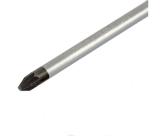 Отвертка СИБРТЕХ Pz2x100 мм, CrV, 2-х компонентная рукоятка 11879 – изображение 4