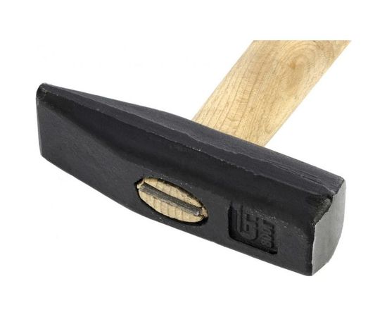 Слесарный молоток 800 г, квадратный боек, деревянная рукоятка СИБРТЕХ 10220 – изображение 4