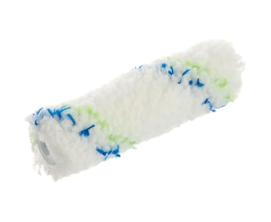 Сменный мини-валик 110 мм,ворс 12 мм,D - 16 мм, D ручки - 6 мм СИБРТЕХ Водные краски 80582 – изображение 5