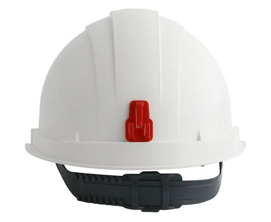 Защитная шахтерская каска РОСОМЗ СОМЗ-55 Hammer, белая 77517 – изображение 3