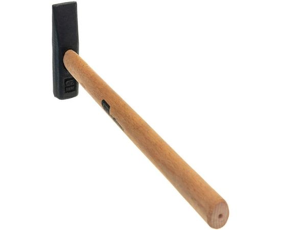 Слесарный молоток 300 г, квадратный боек, деревянная рукоятка СИБРТЕХ 10214 – изображение 5