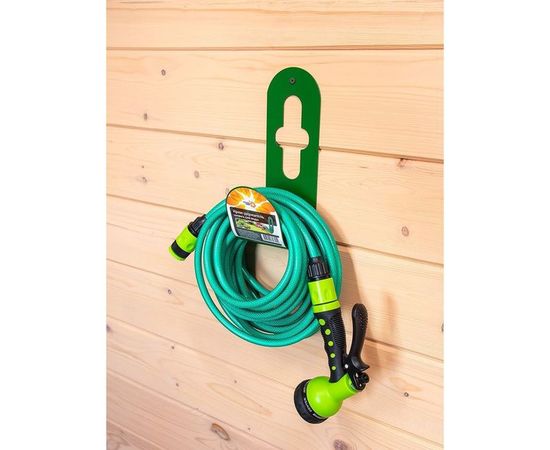 Крюк-держатель шланга для воды ЧУДЕСНЫЙ САД WH-02 темно-зеленый, 25х11х9см, металл 4606400627944 – изображение 2