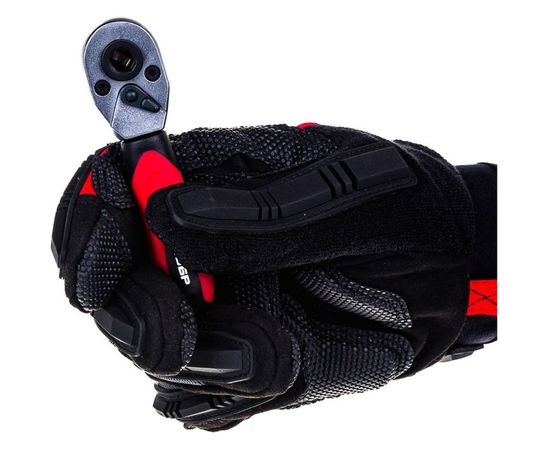 Трещотка МАСТЕР для торцовых головок и бит Зубр 1/4 27735-1/4:611 – изображение 4