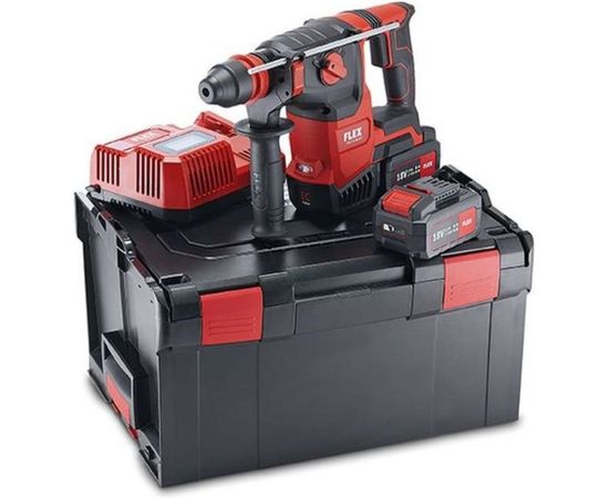 Комбинированный аккумуляторный перфоратор FLEX CHE 2-26 18.0-EC/5.0 Set 18.0 В 478474 – изображение 2