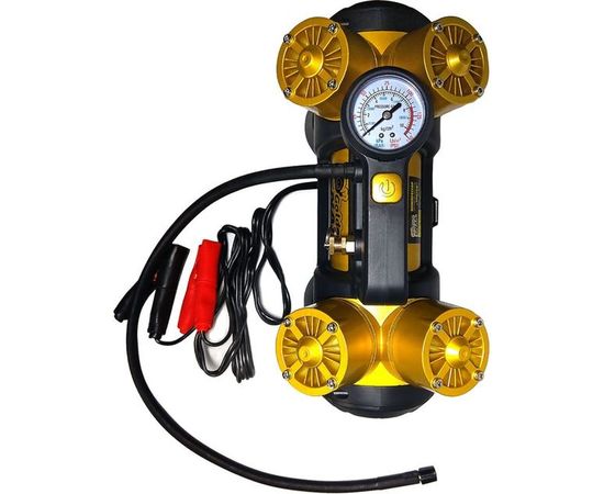 Автомобильный компрессор Golden Snail Ураган 4х поршневой GS9229 – изображение 2