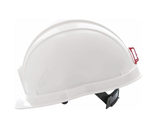 Защитная шахтерская каска РОСОМЗ СОМЗ-55 Hammer, белая 77517 – изображение 4