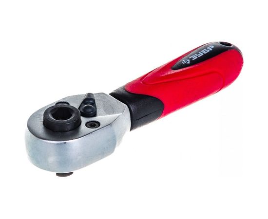 Трещотка МАСТЕР для торцовых головок и бит Зубр 1/4 27735-1/4:611 – изображение 3