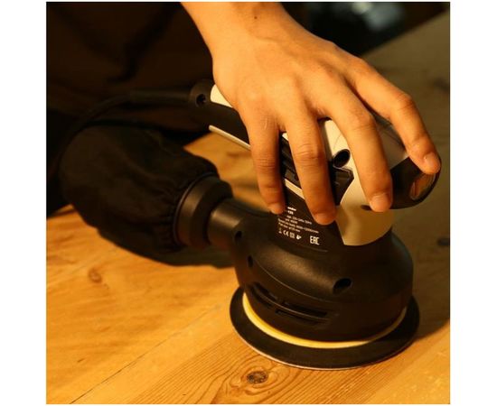 Эксцентриковая сетевая шлифмашина DEKO DKG400-125 063-2203 – изображение 2