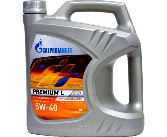 Масло Premium L 5W-40 4л Gazpromneft 2389900122 