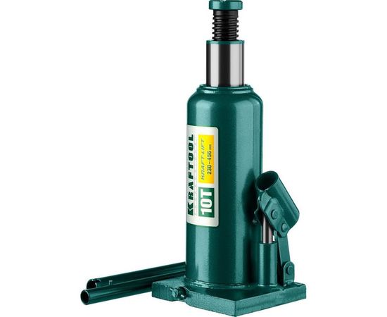 Гидравлический бутылочный домкрат 10т, 230-456мм, KRAFTOOL Kraft-Lift 43462-10_z01 