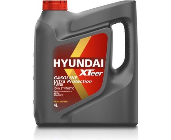 Моторное масло синтетическое Gasoline Ultra Protection 5W30, 4 л HYUNDAI XTeer 1041002 