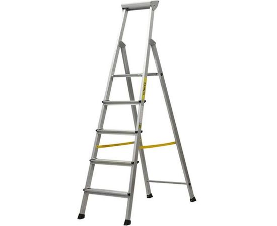 Алюминиевая стремянка с алюминиевым лотком Inforce 5 ступеней СП-01-05 