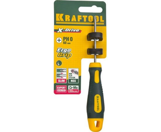 Отвертка KRAFTOOL Х-Drive PH 0x60 250072-0-060 – изображение 5