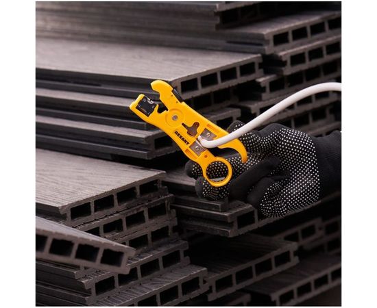 Инструмент для зачистки и обрезки кабелей REXANT HT-302 RG-58, RG-59, RG-6, RG-11 12-4016-4 – изображение 10