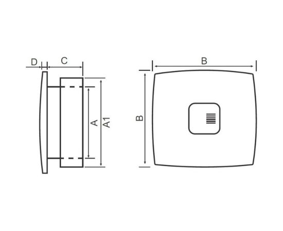 Вентилятор MTG A120SXS-K/150 с клапаном 31202 – изображение 3