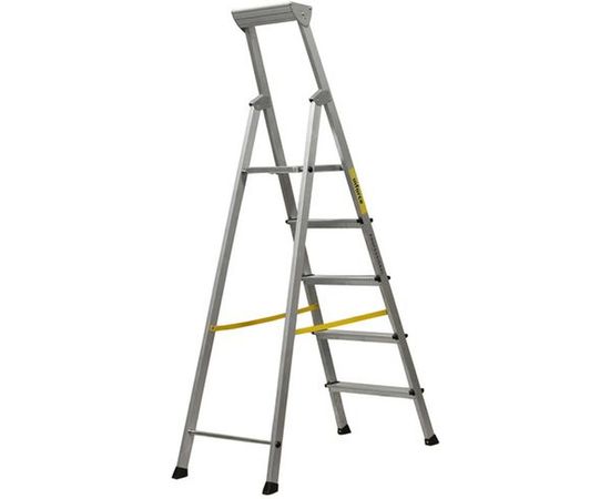 Алюминиевая стремянка с алюминиевым лотком Inforce 5 ступеней СП-01-05 – изображение 12