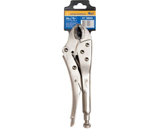 Зажимные клещи KRAFT 250мм KT 700955 – изображение 2