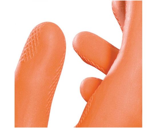 Перчатки MAPA Industrial/Alto 299, хб напыление, размер 7, оранжевые 606241 – изображение 6