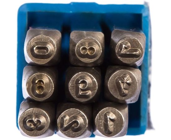 Цифровые клейма № 4 (сталь) GRIFF g111004 – изображение 3