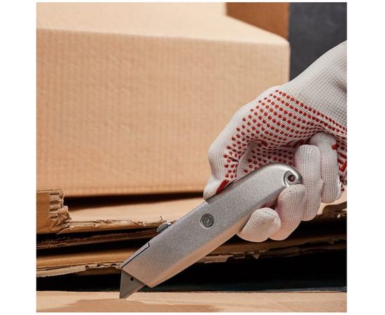 Нож с трапециевидным выдвижным лезвием REXANT 12-4907 – изображение 3