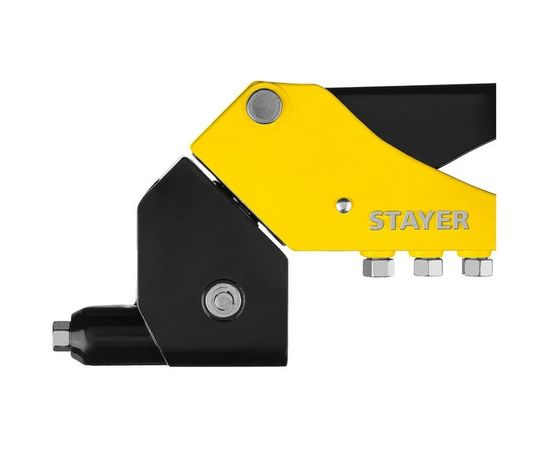 Поворотный заклепочник Stayer 0-360, MaxFix "MS 360" для заклёпок из алюминия d=2,4-4,8 мм, литой корпус 3110_z01 – изображение 4