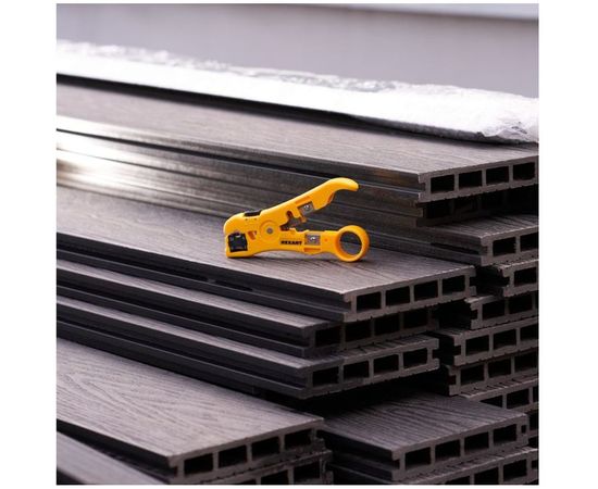 Инструмент для зачистки и обрезки кабелей REXANT HT-302 RG-58, RG-59, RG-6, RG-11 12-4016-4 – изображение 8