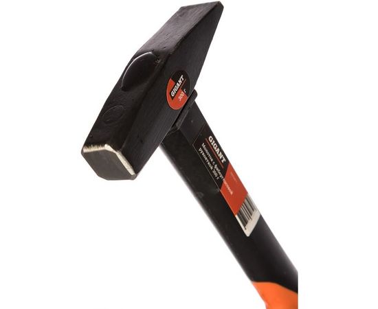 Молоток с фибергласовой рукояткой 300g Gigant HHT300-1 – изображение 3