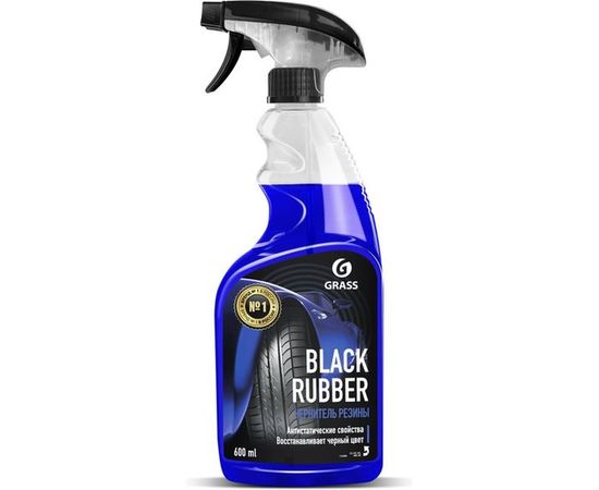 Полироль-чернитель шин Grass Black rubber 600 мл 110384 – изображение 3