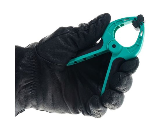 Клещеобразная струбцина Sturm пластиковый корпус, усиленная пружина, длина 115мм, зев 37мм 1078-07-37 – изображение 2