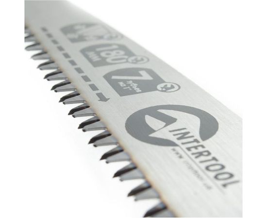 Садовая складная ножовка INTERTOOL 180 мм HT-3142 – изображение 5