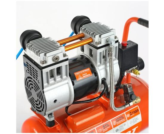 Поршневой безмасляный компрессор PATRIOT WO 24-220 525301920 – изображение 4