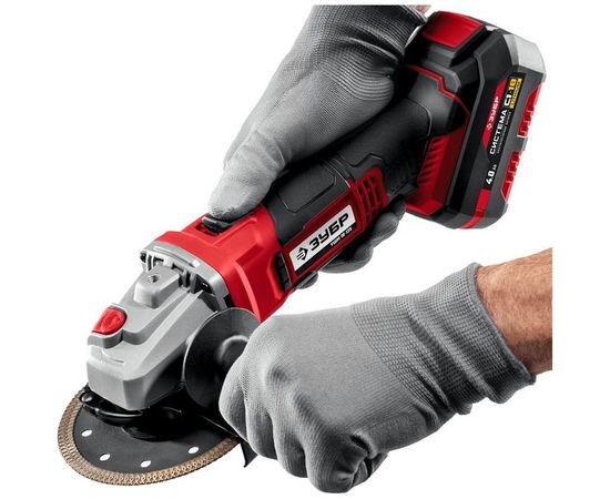 Угловая шлифовальная машинка ЗУБР УШМ-18-125-41 – изображение 9