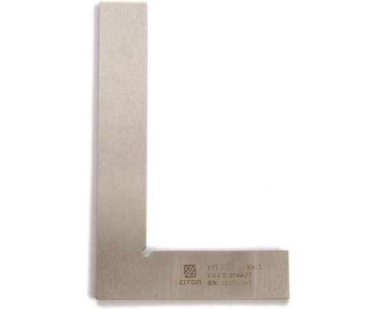 Угольник ZITOM УП-2-100 100х60 ГОСТ 3749-77 sq20002 