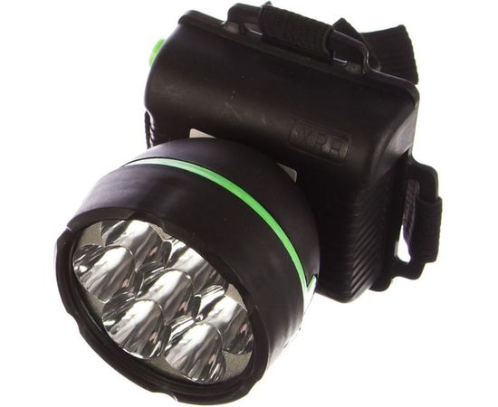 Налобный фонарь Ultraflash 909LED7 черный, 7LED, 1 режим, 3XR6 11782 