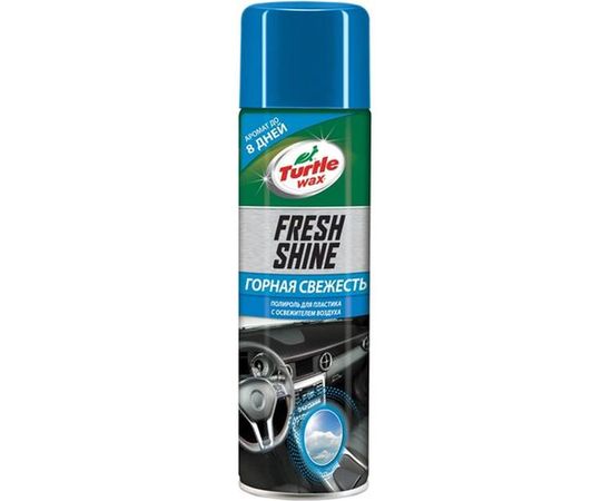 Полироль для пластика с освежителем воздуха горная свежесть 500 мл Turtle Wax FRESH SHINE OUTDOOR 53008 