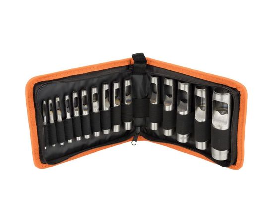 Набор просечек АвтоDело 3.0-25.0 мм 15 шт. в сумке 40415 13398 