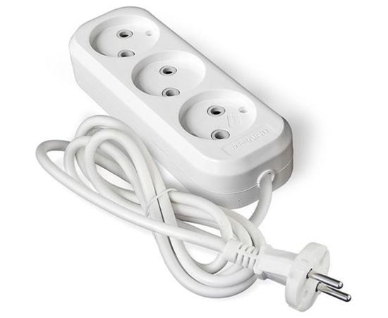 Бытовой удлинитель UNIVersal Е-203 ПВС 2*0,75 3гн. 3м 9631964 