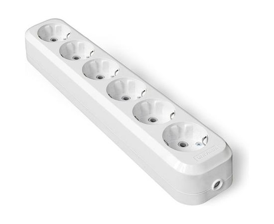 Колодка UNIVersal 6 гнезд, с/з AБС-пластик E306 