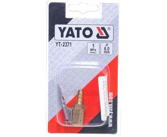 Головка универсальная (6 мм; 1.0 MPa) YATO YT-2371 