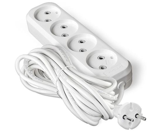 Удлинитель UNIVersal У6-766 М ПВС 2*0,75, 4 гнезда, 5м 766М-05 