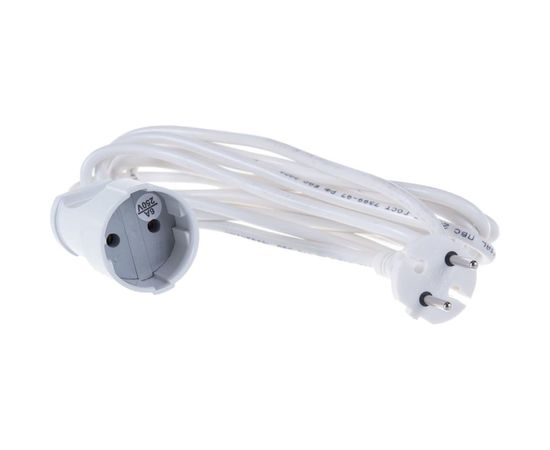 Удлинитель UNIVersal УШ-6 шнур ПВС, 2*0,75, б/з, 3м 5568946 