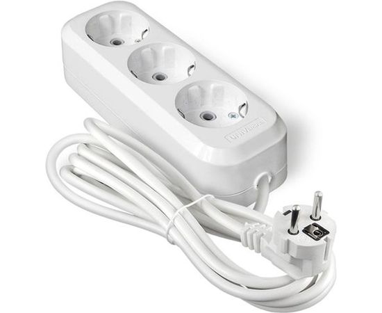 Бытовой удлинитель UNIVersal Е-303 ПВС 3*1 3гн. с/з 2м 9631976 